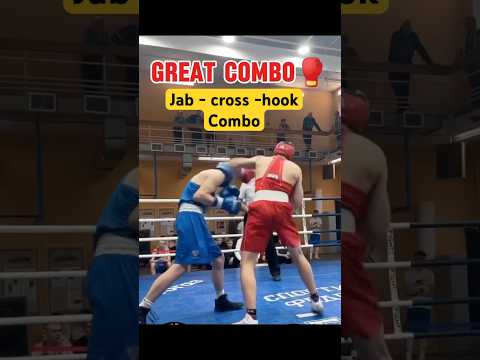 Jab - Cross -Hook  #boxing #boxingtraining #boxingtechnique #boxingworkout #boxingday #boxinglife