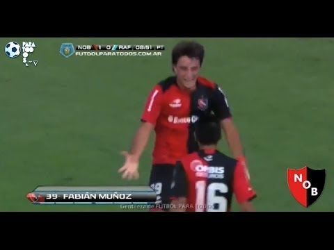 Gol de Muñoz. Newell's 2 - Rafaela 0. Fecha 4. Torneo Final 2014. Fútbol Para Todos