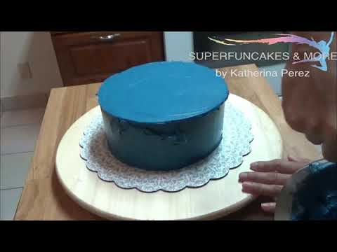 COMO CUBRIR CON CREMA DE MANTEQUILLA