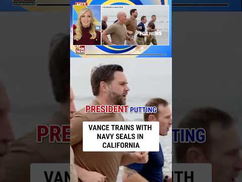 WATCH: Vance trains with Navy SEALs in California #foxnews #news #shorts #politics