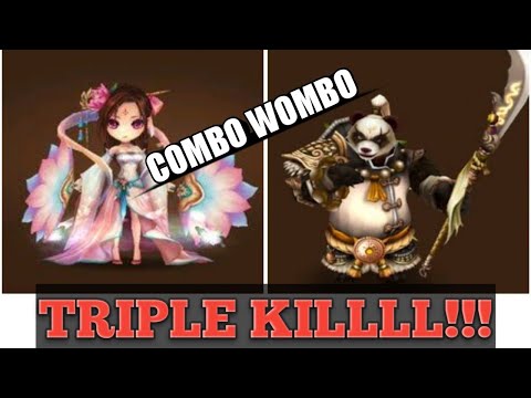 SUMMONERS WAR - WORLD ARENA - COMBO WOMBO YEONGHONG TIANLANG 😁😁