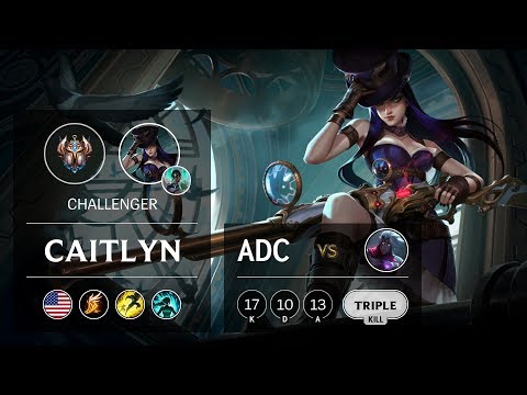 Caitlyn ADC vs Varus - NA Challenger Patch 9.24