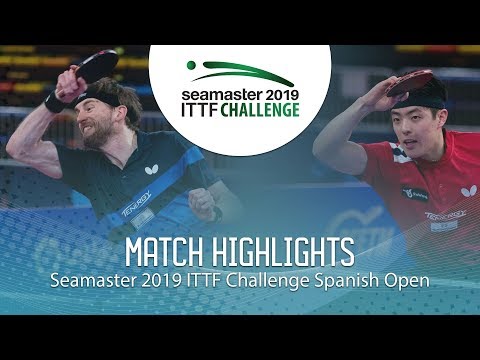 Dang Qiu vs Steffen Mengel | 2019 ITTF Challenge Spanish Open Highlights (1/2)
