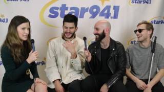 Interview with X Ambassadors at Star 94.1 Jingle Jam
