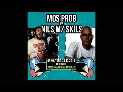 DLTLLY // English Rap Battle // Nils m/ Skils vs Mos Prob (B.Day#1) // 2014