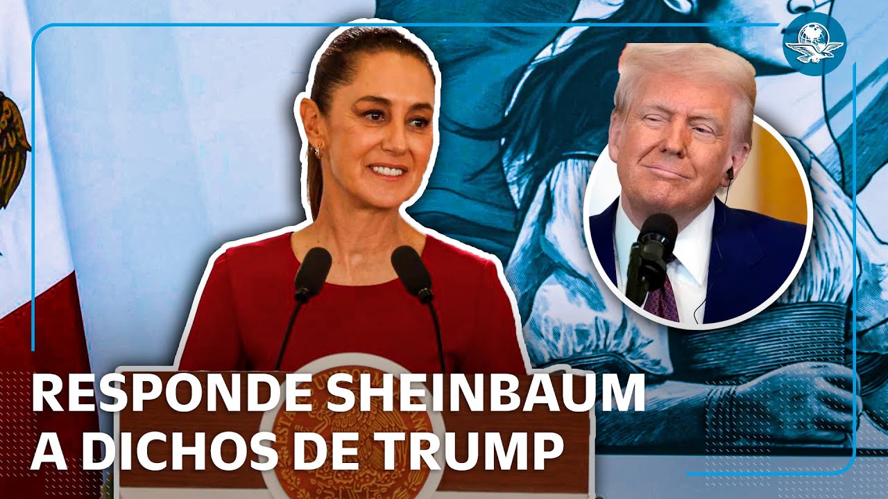 “El único que manda en México, es el pueblo”  Sheinbaum le responde a Trump
