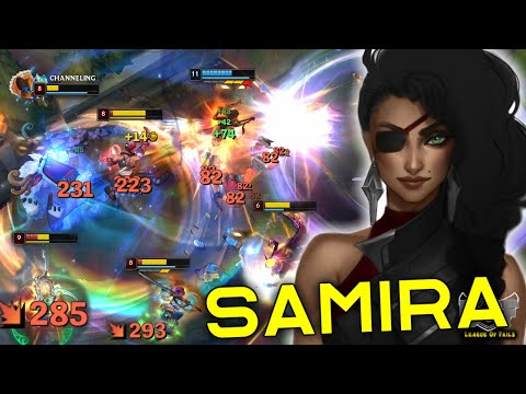 Samira LoL Montage (Pentakill, 1v5, Outplays, Ult, 200IQ...)