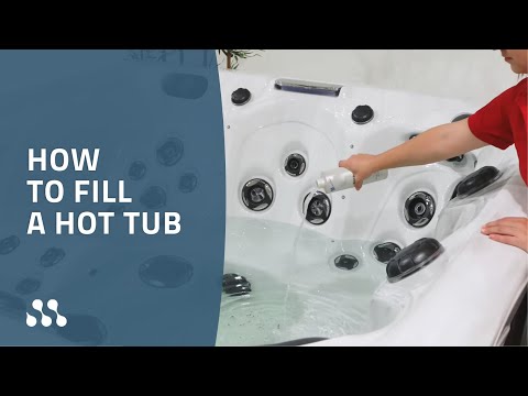Hot Tub Start Up - How to Fill a Hot Tub