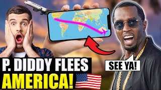 WTF!! DIDDY FLEES THE COUNTRY OVER SEX TRAFFICKING ALLEGATIONS!!