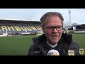 Voorbeschouwen met Henk de Jong op SC Cambuur - Jong AZ