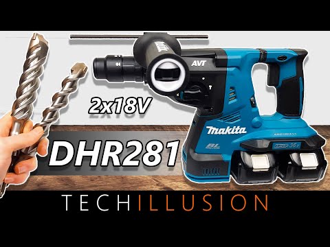🔥BRUTAL! 36 AKKU KOMBIHAMMER DHR281 IM EXTREMTEST😱 - Makita Akku Kombihammer DHR281 - Review & Test