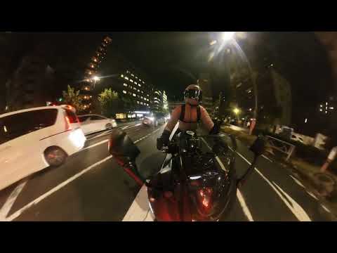 [4k] Tokyo night ride - day xxx  riding rush hour in Tokyo - insta360