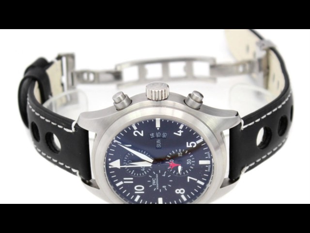 Vídeo relacionado con HEYOZURY Correa de Reloj Para IWC Reloj Correas de Banda Pulsera de Cuero IWC 21mm 22mm Hebillas Plegables Pulsera de Cuero Suave de para la Serie IWC Pilot