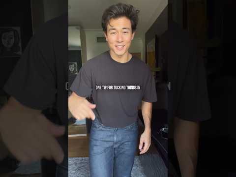 How To Tuck A T-Shirt #stylingtips