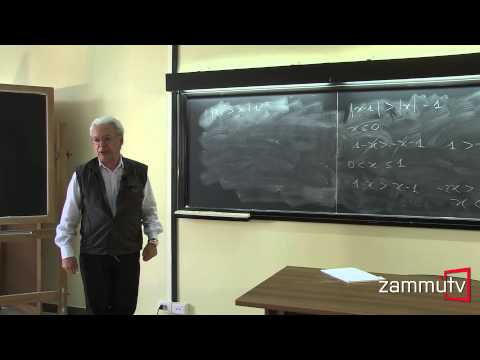 Corso zero di matematica (lezione 12) - Equazioni e disequazioni con valori assoluti