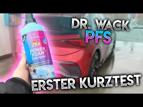Ist dieser neutrale Snowfoam die nächste Stufe? Dr.Wack Power Foam Shampoo im ersten Reinigungstest