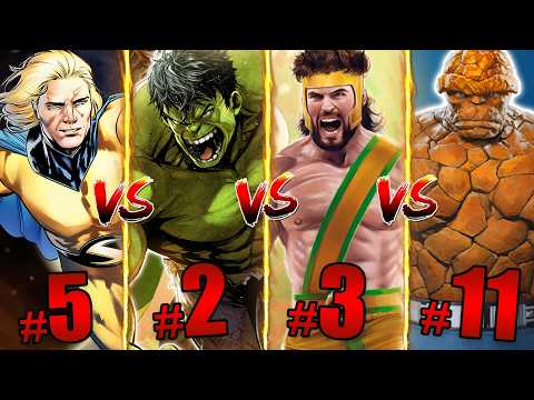 Physically Strongest Marvel Characters