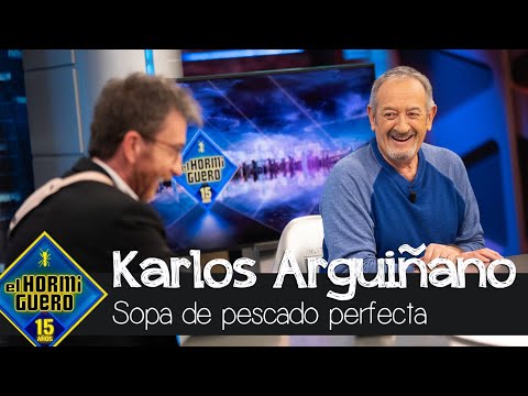 La receta perfecta de Karlos Arguiñano para una sopa de pescado - El Hormiguero