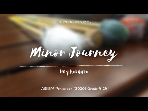 ABRSM Percussion 2020 Grade 4 C5 - Minor Journey, by Ney Rosauro