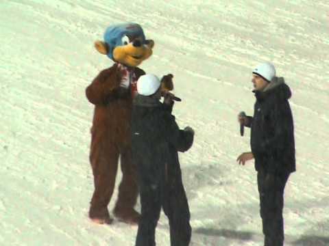 Mikee DJ Ucho i Miś Krokiewka Skoki Narciarskie Zakopane 19/01/2012