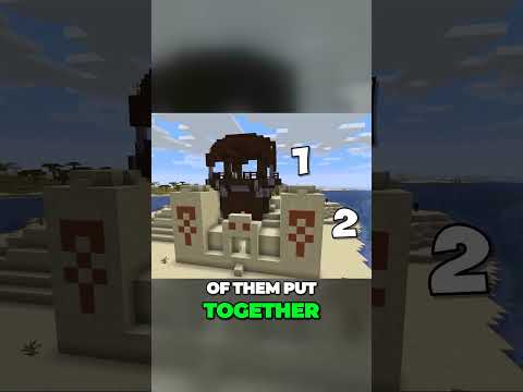 Insane Minecraft Combo: Desert Pyramid vs Pillager Outpost!