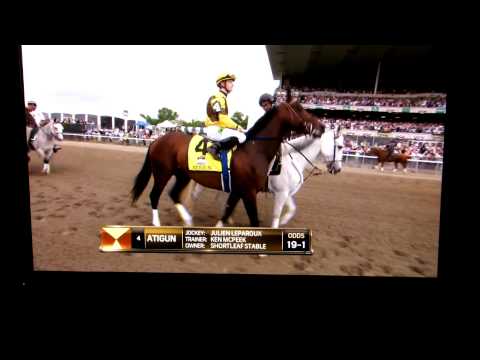 Belmont Stakes 2012 Horse Introductions