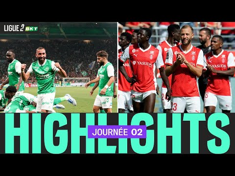 Résumé 2ème journée - Ligue 2 BKT 25/26