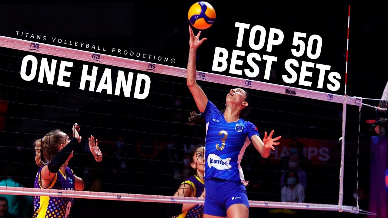 TOP 50 BEST Volleyball SETs ONE HAND 2019 - 2021