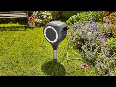 Die GARDENA Garten-Schlauchbox RollUp S und M: Installation
