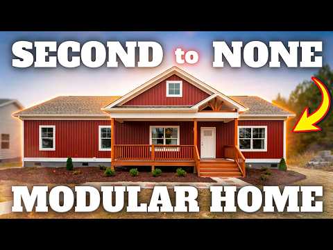 PERFECT modular home for STARTING or SMALLER family?! Prefab House Tour