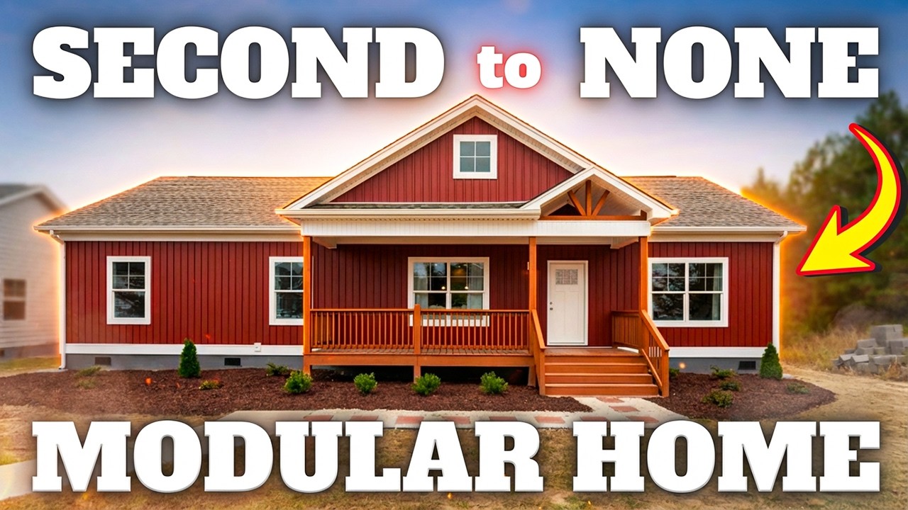 PERFECT modular home for STARTING or SMALLER family?! Prefab House Tour