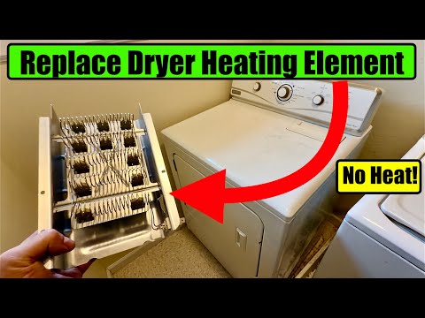 Replace Dryer Heat Element Maytag Whirlpool Amana Dryer Not Heating