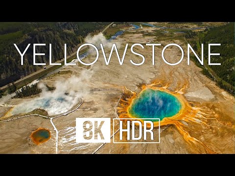 Yellowstone National Park in 8K HDR 🇺🇸 - The World of Geysers