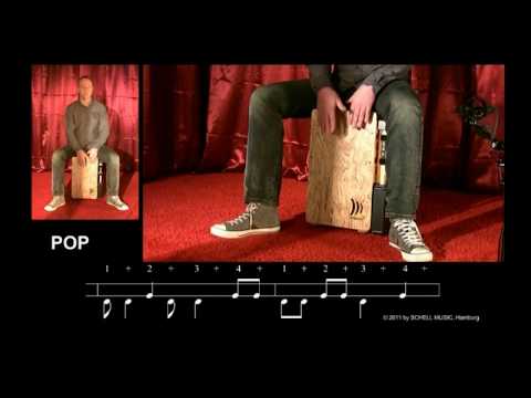 Cajon Styles mit Heck Stick & Side Kick (Trailer zum Buch)