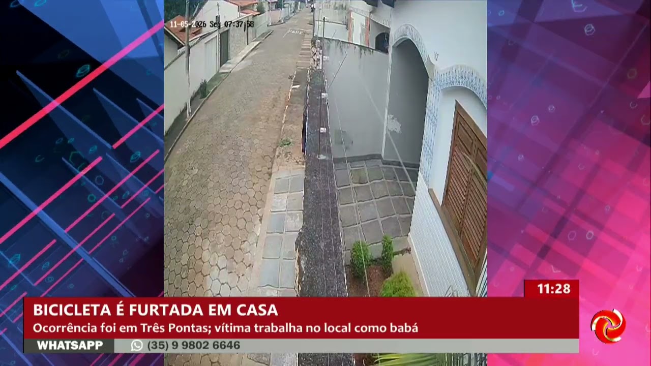 Bicicleta é furtada dentro de residência em Três Pontas