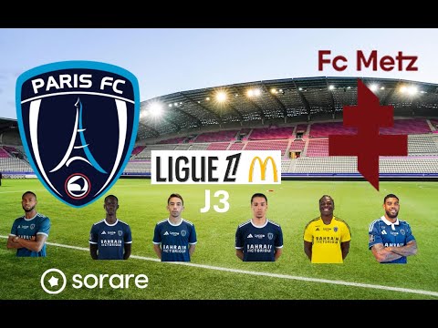 Paris FC vs FC Metz J3 x Sorare