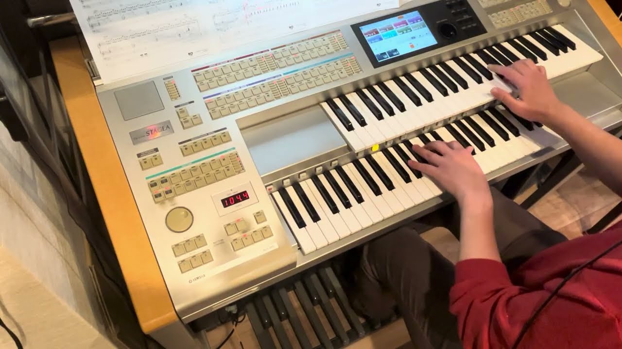 「戦場のメリークリスマス」坂本龍一　エレクトーン演奏