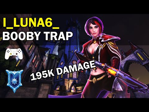 195K Damage I_Luna6_ Vivian Paladins Competitive (Diamond) BOOBY TRAP