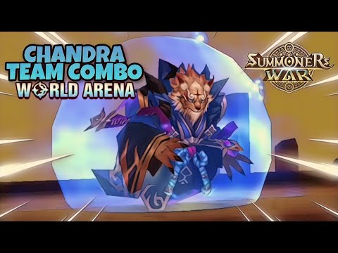 Chandra Team Combo in World Arena - Summoners War