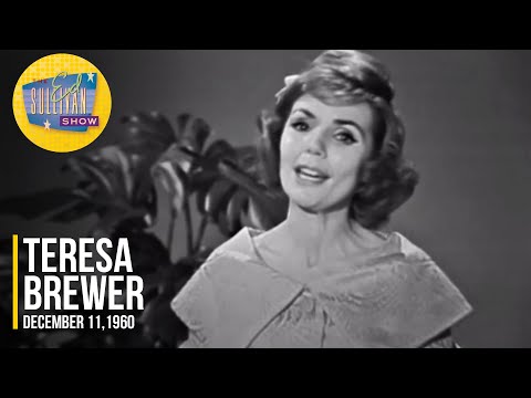 Teresa Brewer "When I Lost You" on The Ed Sullivan Show