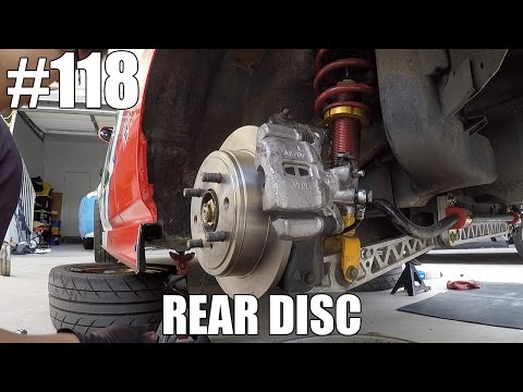 HONDA CIVIC REAR DISC CONVERSION +HOW TO?