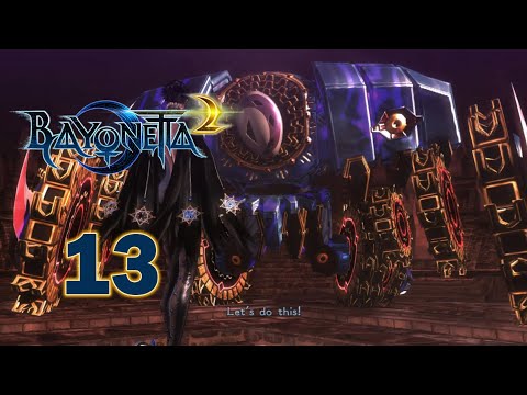 Bayonetta 2 Playthrough Pt 13 - Driver of Agony Pain Boss