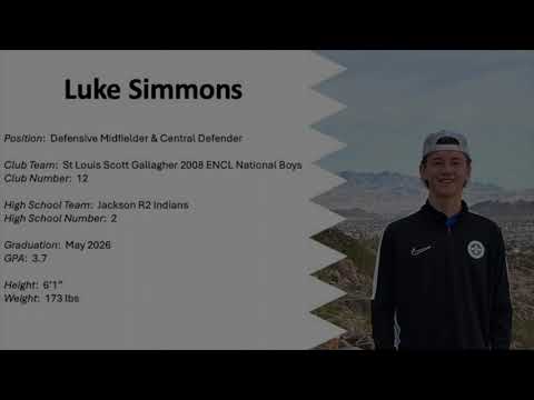 Luke Simmons - Club Highlights 2024-2025