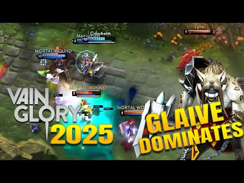 TOTAL DOMINATION!!!! | WP GLAIVE | Vainglory 2025 3v3 Gameplay