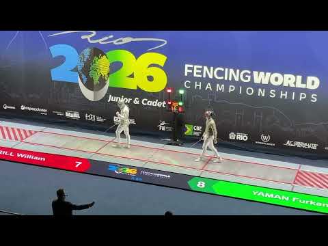 Junior Worlds 2026 JMS - GOLD - Will Morrill USA v Furkan Yaman TUR