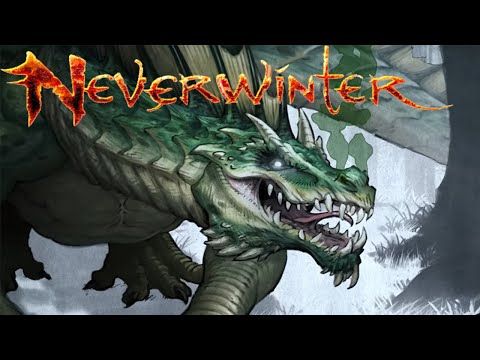 Neverwinter Mod 23 ancient Green dragon hunt gameplay - fighter dps