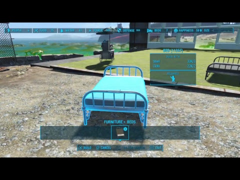 Fallout 4 - Warwick Homestead _ 100% Happiness 1 day _ Lore Accurate Build