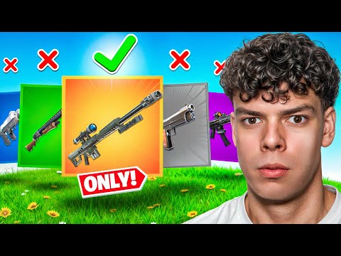 Fortnite ONLY SNIPER Challenge…