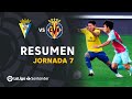 Resumen de Cádiz CF vs Villarreal CF (0-0)