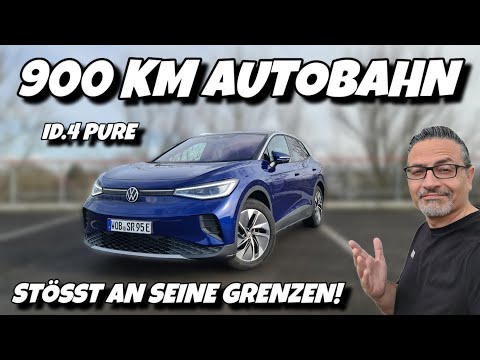 BASIS AKKU! VW ID.4 Pure erste Langstrecke im Winter. #ev #vw